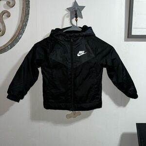 Nike Kids Black coat with Hood size 3T